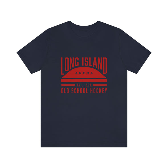 Long Island Arena Old School Hockey T-Shirt (Premium Lightweight)
