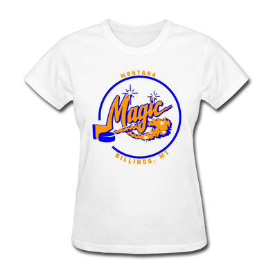 Montana Magic Logo Women's T-Shirt (CHL) - white