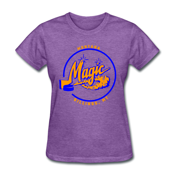 Montana Magic Logo Women's T-Shirt (CHL) - purple heather