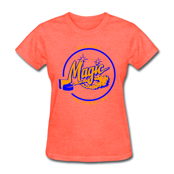 Montana Magic Logo Women's T-Shirt (CHL) - heather coral