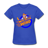 Wichita Wind Logo Women's T-Shirt (CHL) - royal blue