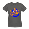 Wichita Wind Logo Women's T-Shirt (CHL) - charcoal