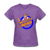 Wichita Wind Logo Women's T-Shirt (CHL) - purple heather