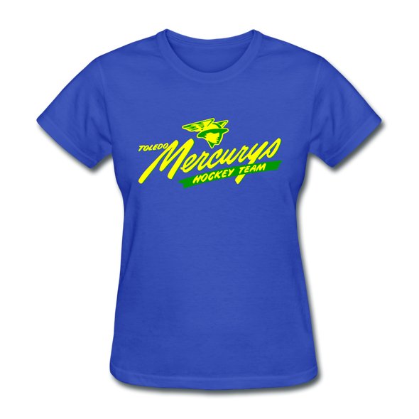 Toledo Mercurys Logo Women's T-Shirt - royal blue