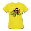 Cleveland Lumberjacks Logo Women's T-Shirt - yellow