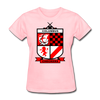 Columbus Checkers Logo Women's T-Shirt - pink