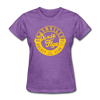 Nashville Dixie Flyers Circular Dates Women's T-Shirt - purple heather