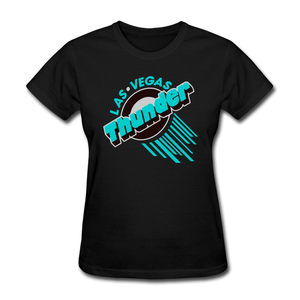 Las Vegas Thunder Logo Women's T-Shirt - black