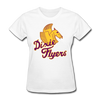 Nashville Dixie Flyers Pegasus Logo Women's T-Shirt - white