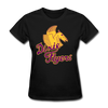 Nashville Dixie Flyers Pegasus Logo Women's T-Shirt - black