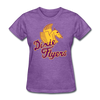 Nashville Dixie Flyers Pegasus Logo Women's T-Shirt - purple heather