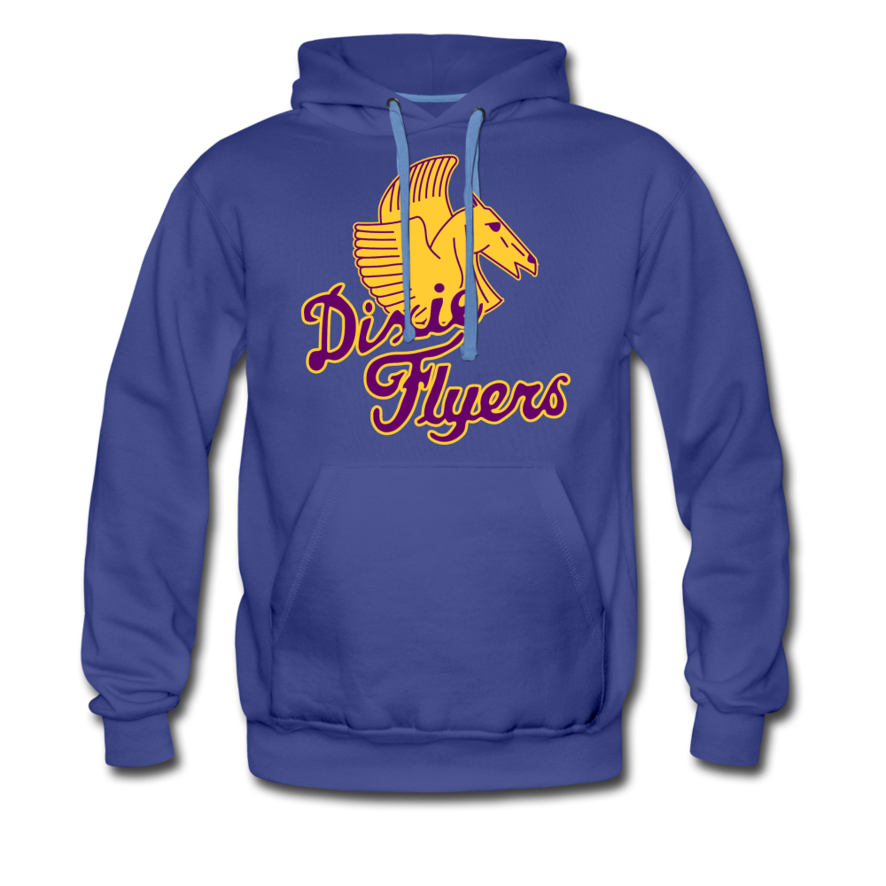 Nashville Dixie Flyers Pegasus Logo Premium Hoodie - royalblue