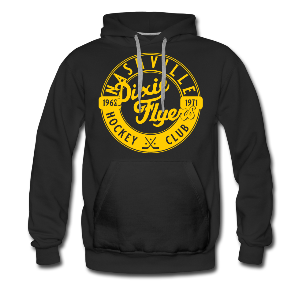 Nashville Dixie Flyers Circular Dated Premium Hoodie - black