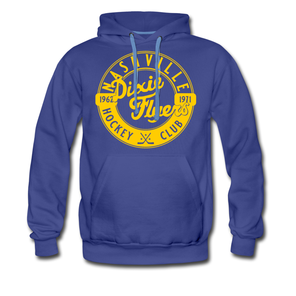 Nashville Dixie Flyers Circular Dated Premium Hoodie - royalblue