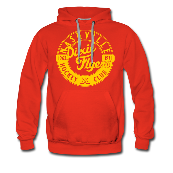 Nashville Dixie Flyers Circular Dated Premium Hoodie - red