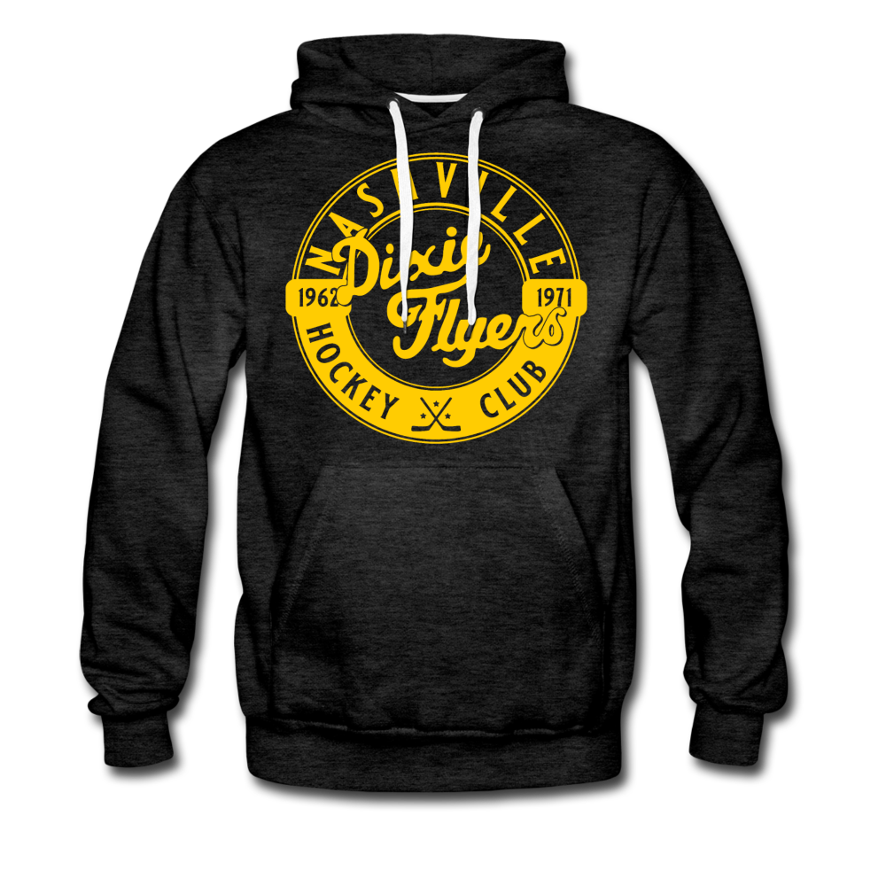 Nashville Dixie Flyers Circular Dated Premium Hoodie - charcoal gray
