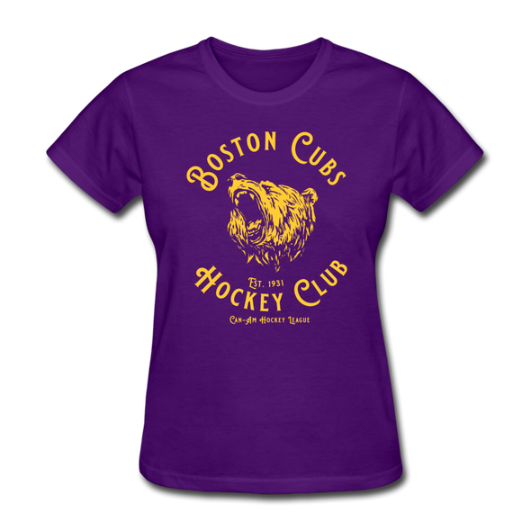 Boston Cubs Women's T-Shirt - purple