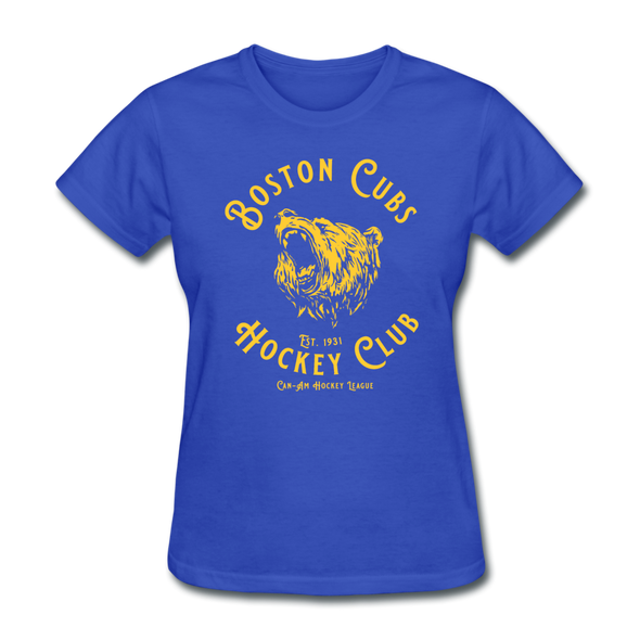 Boston Cubs Women's T-Shirt - royal blue