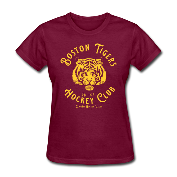 Boston Tigers Women's T-Shirt - burgundy