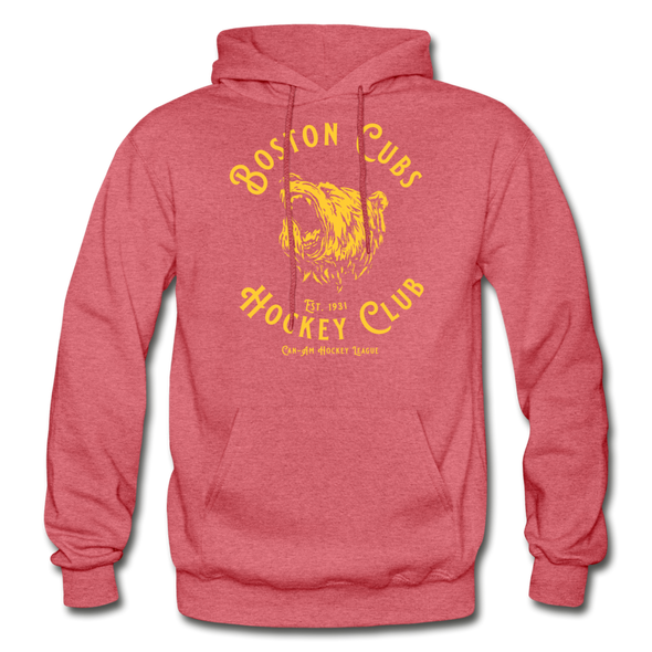 Boston Cubs Hoodie - heather red