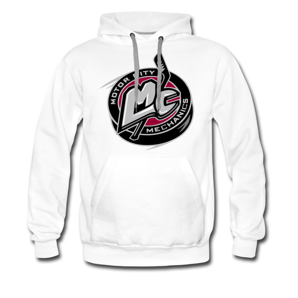 Motor City Mechanics Premium Hoodie - white