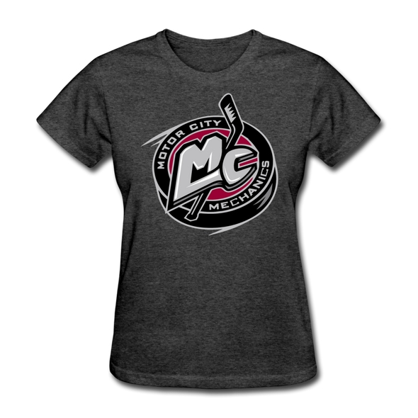 Motor City Mechanics Women's T-Shirt - heather black