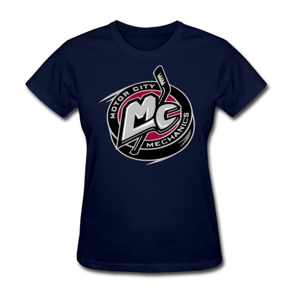 Motor City Mechanics Women's T-Shirt - navy