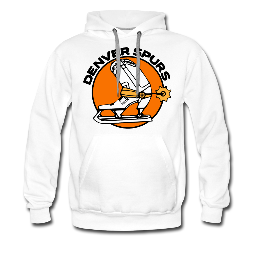 Denver Spurs Premium Hoodie - white
