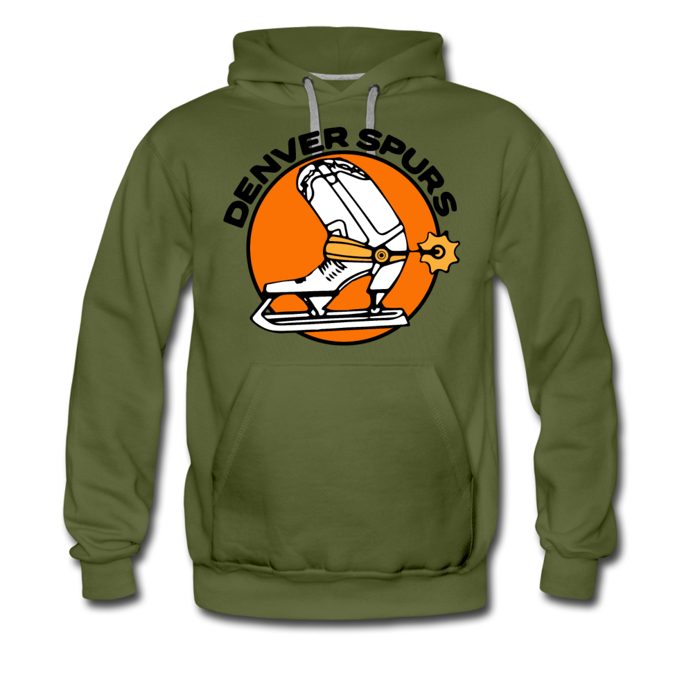 Denver Spurs Premium Hoodie - olive green
