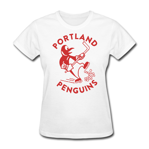 Portland Penguins Women's T-Shirt - white