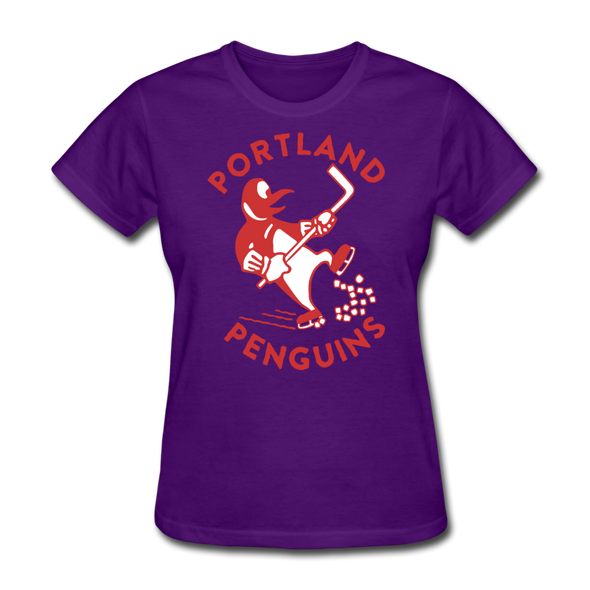 Portland Penguins Women's T-Shirt - purple