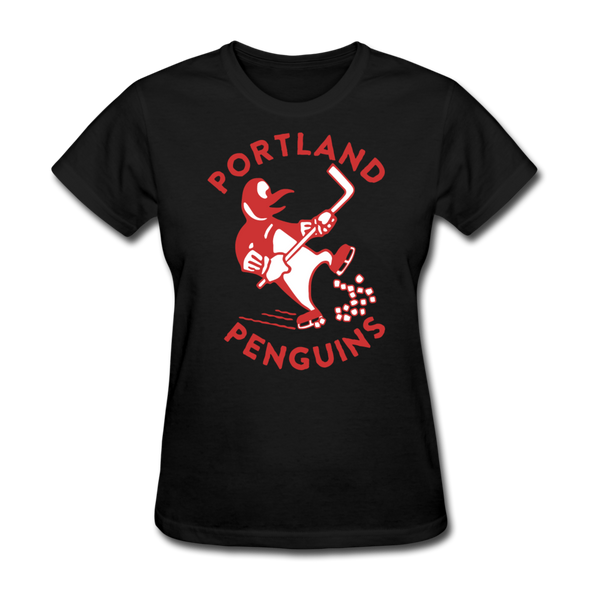 Portland Penguins Women's T-Shirt - black