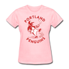 Portland Penguins Women's T-Shirt - pink