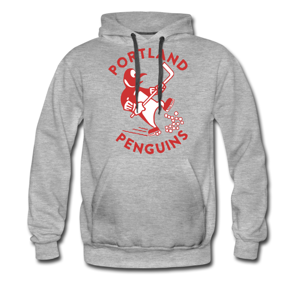 Portland Penguins Premium Hoodie - heather gray