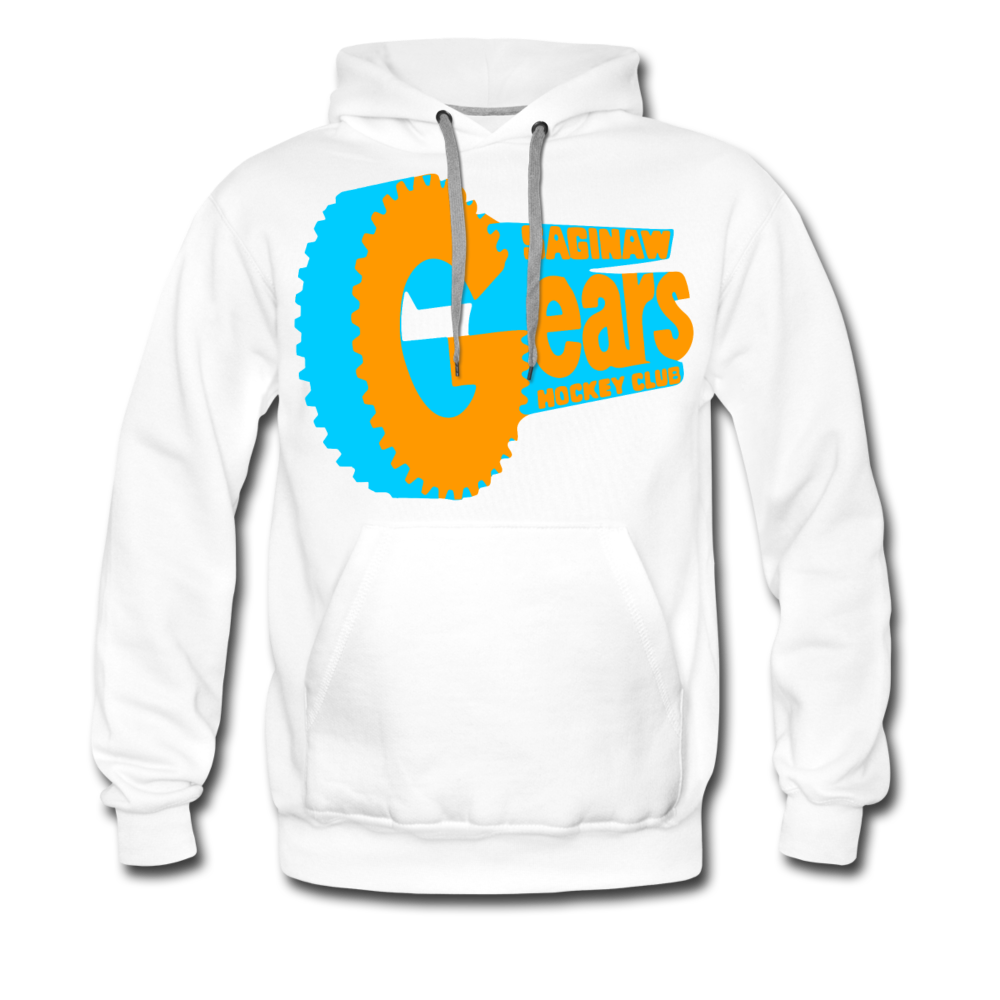Saginaw Gears Premium Hoodie - white