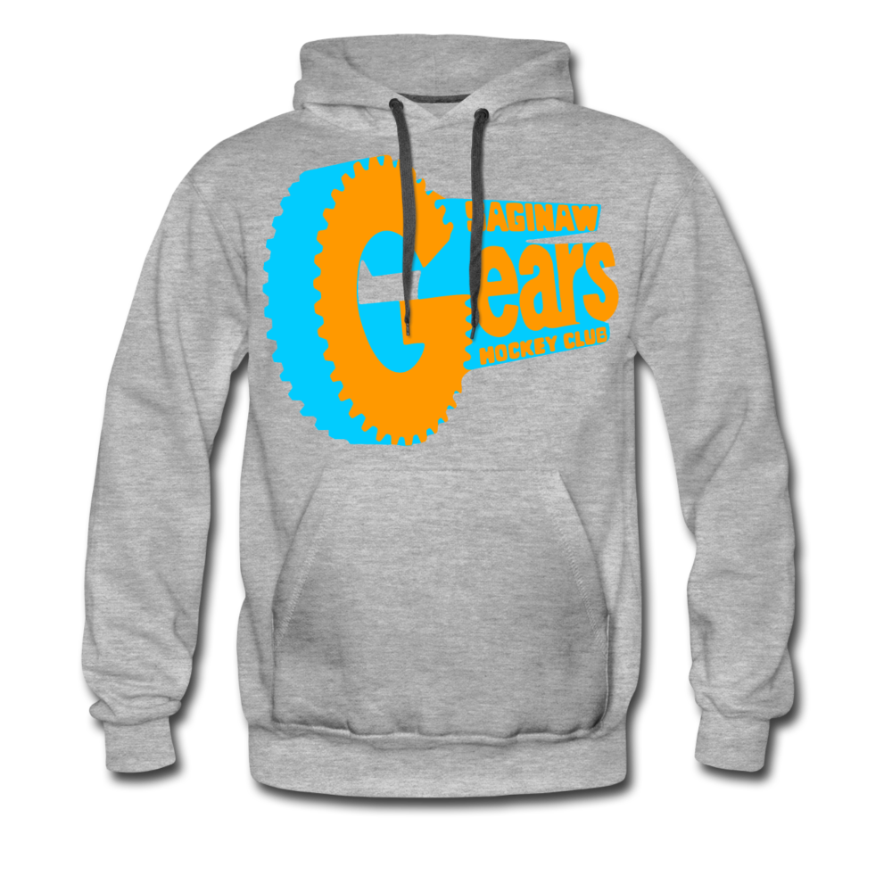Saginaw Gears Premium Hoodie - heather gray