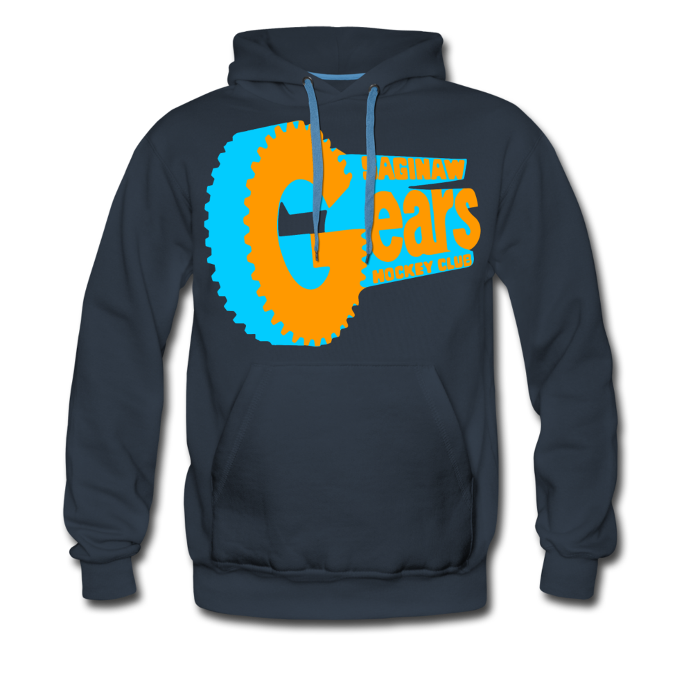 Saginaw Gears Premium Hoodie - navy