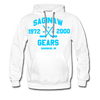 Saginaw Gears Double Sided Premium Hoodie - white