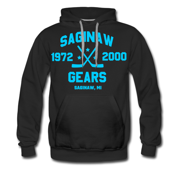 Saginaw Gears Double Sided Premium Hoodie - black