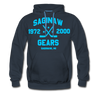Saginaw Gears Double Sided Premium Hoodie - navy