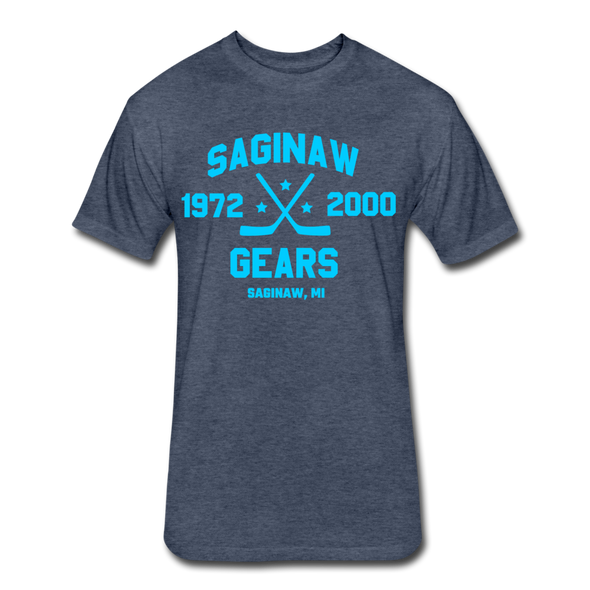 Saginaw Gears Dated T-Shirt - heather navy