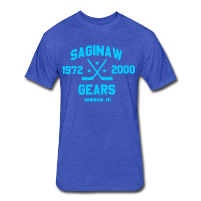 Saginaw Gears Dated T-Shirt - heather royal