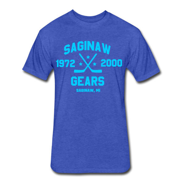 Saginaw Gears Dated T-Shirt - heather royal
