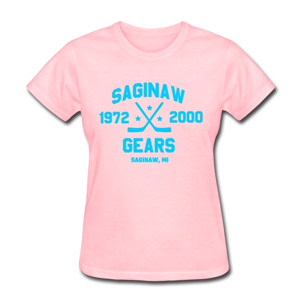 Saginaw Gears Dated Women's T-Shirt - pink