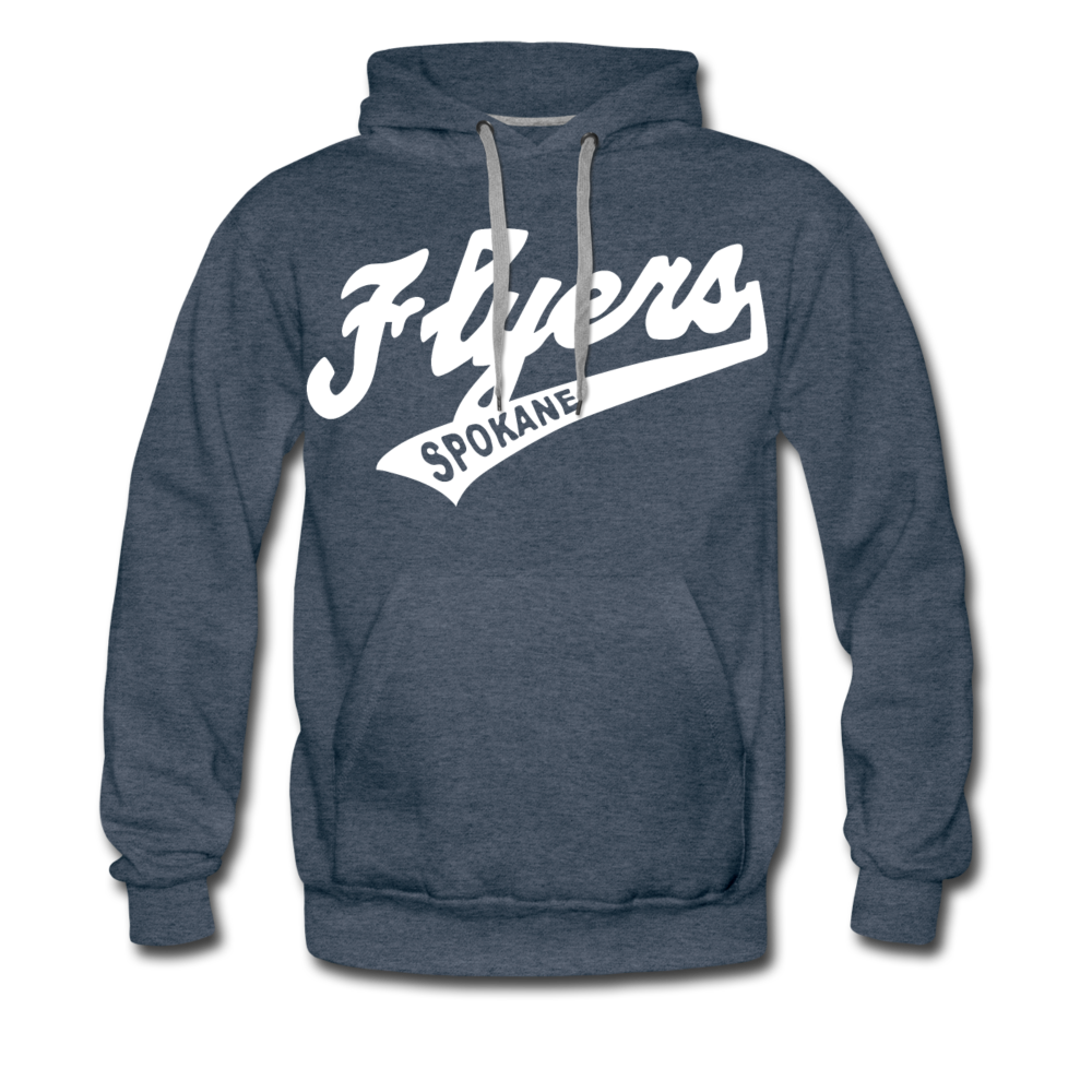 Spokane Flyers Premium Hoodie - heather denim