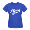 Spokane Flyers Script Women's T-Shirt - royal blue