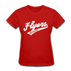 Spokane Flyers Script Women's T-Shirt - red