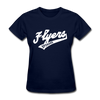 Spokane Flyers Script Women's T-Shirt - navy