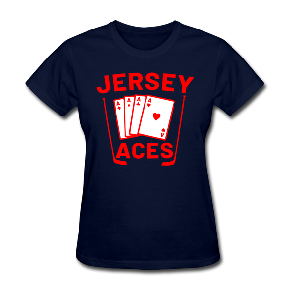 Jersey Aces Women's T-Shirt - navy