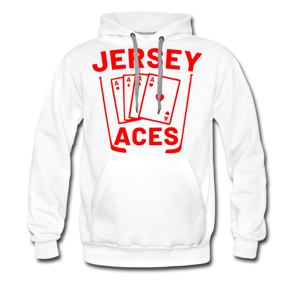 Jersey Aces Premium Hoodie - white